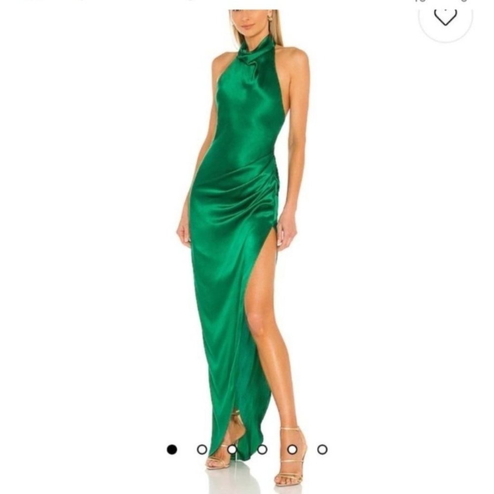 Amanda Uprichard X REVOLVE Samba Gown in Dark Green